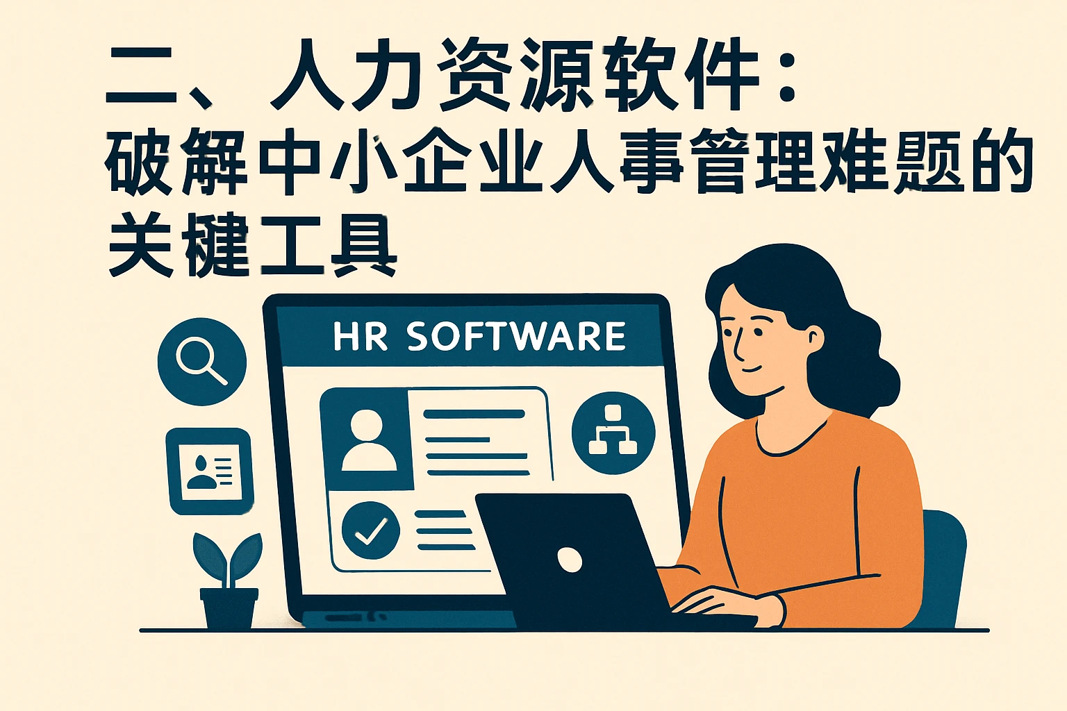 二、人力资源软件：破解中小企业人事管理难题的关键工具