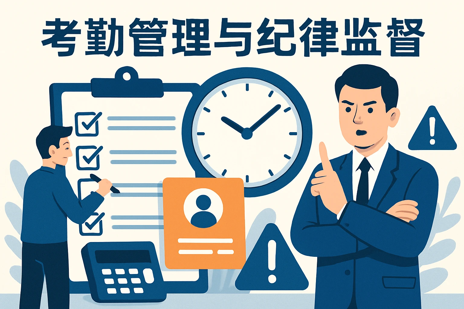 考勤管理与纪律监督
