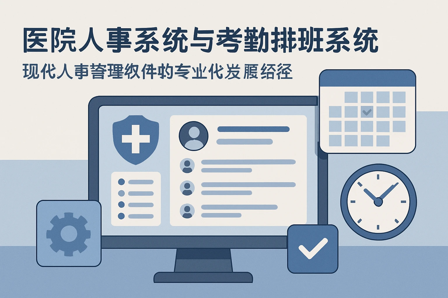 医院人事系统与考勤排班系统:现代人事管理软件的专业化发展路径