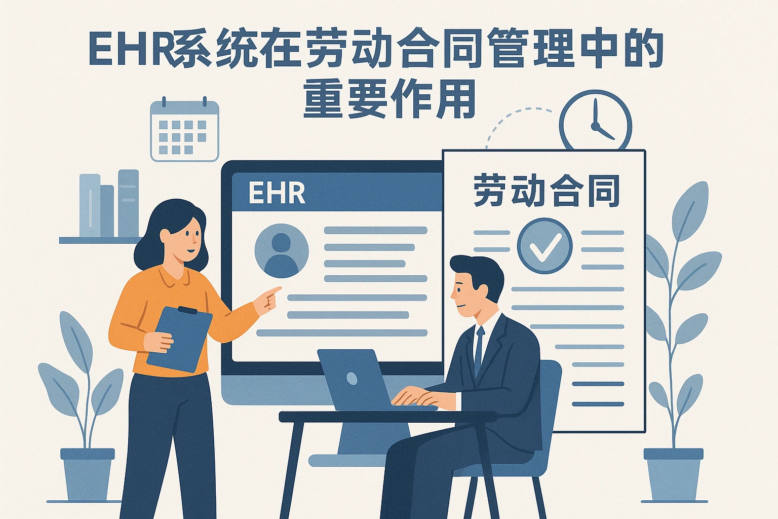 EHR系统在劳动合同管理中的重要作用