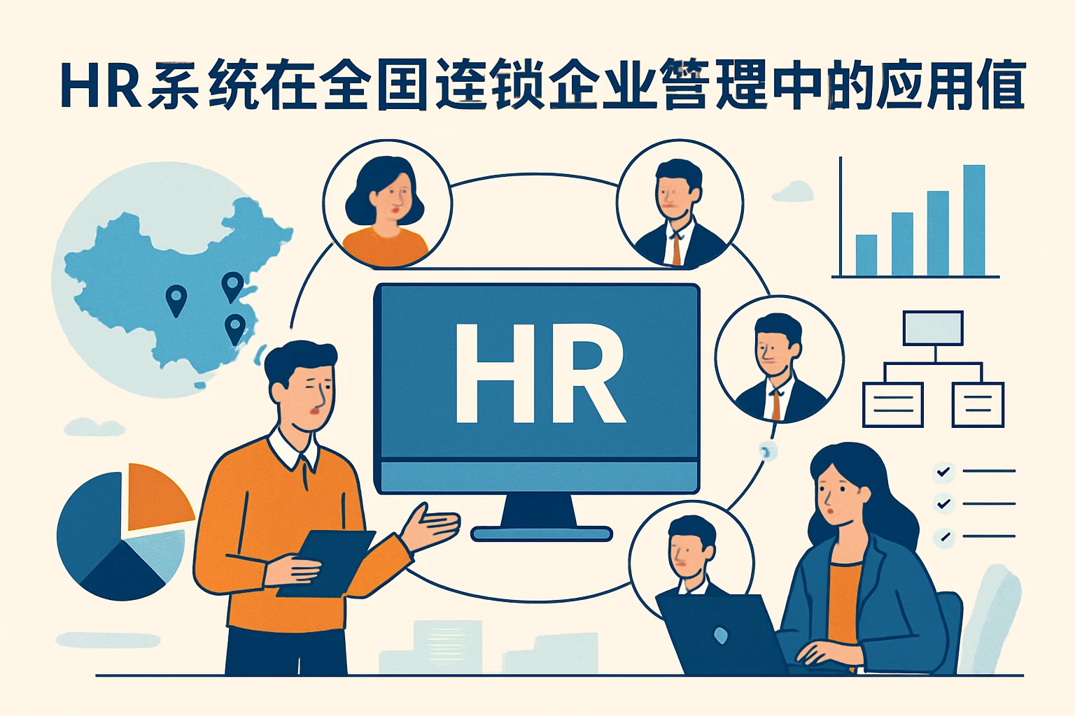 HR系统在全国连锁企业管理中的应用价值