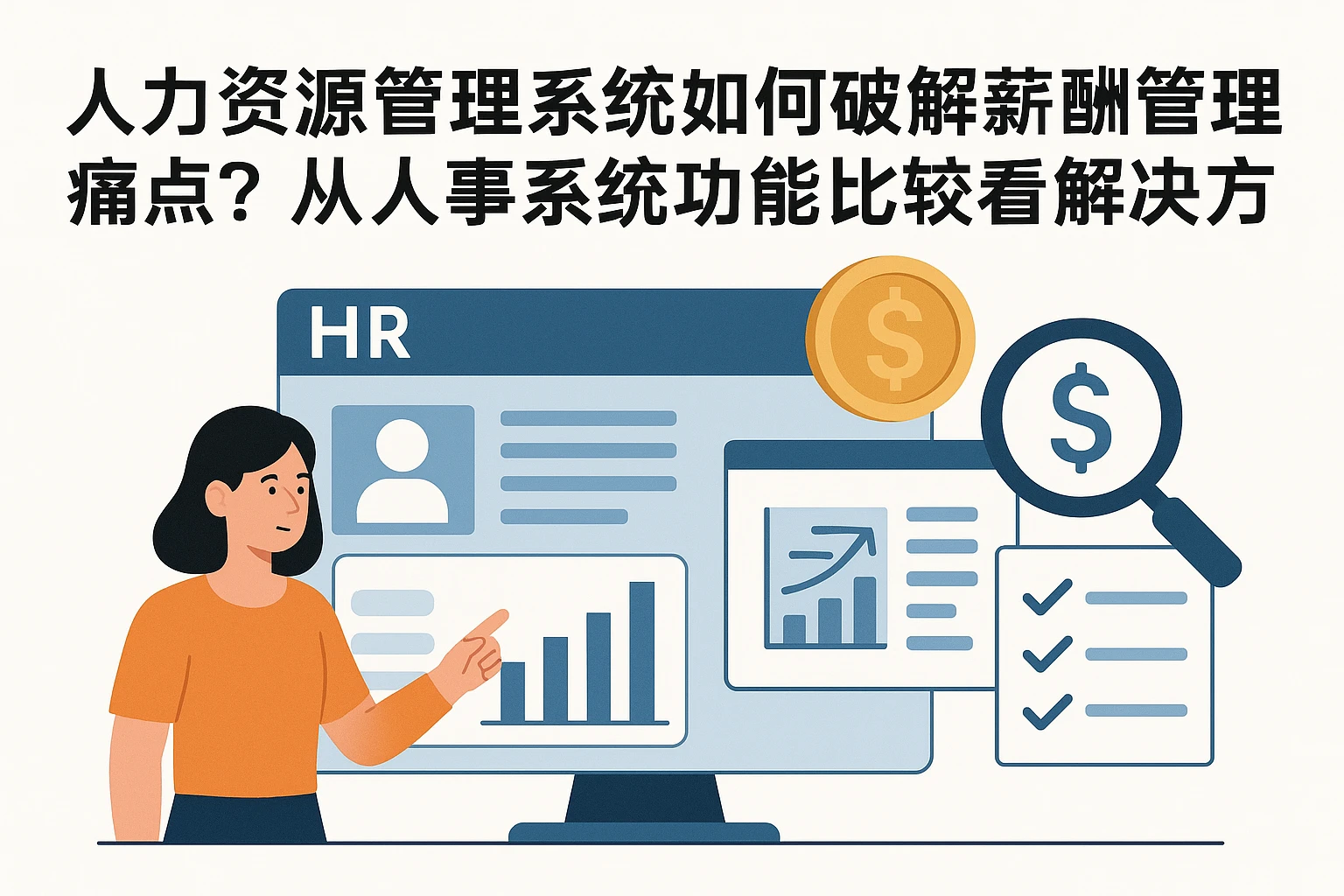 人力资源管理系统如何破解薪酬管理痛点？从人事系统功能比较看解决方案
