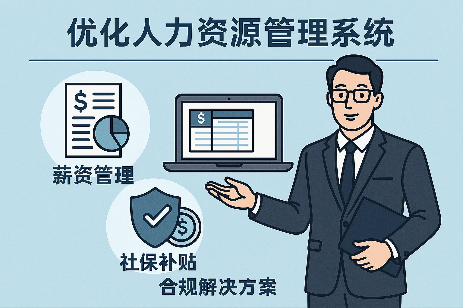 优化人力资源管理系统：薪资管理与社保补贴的合规解决方案