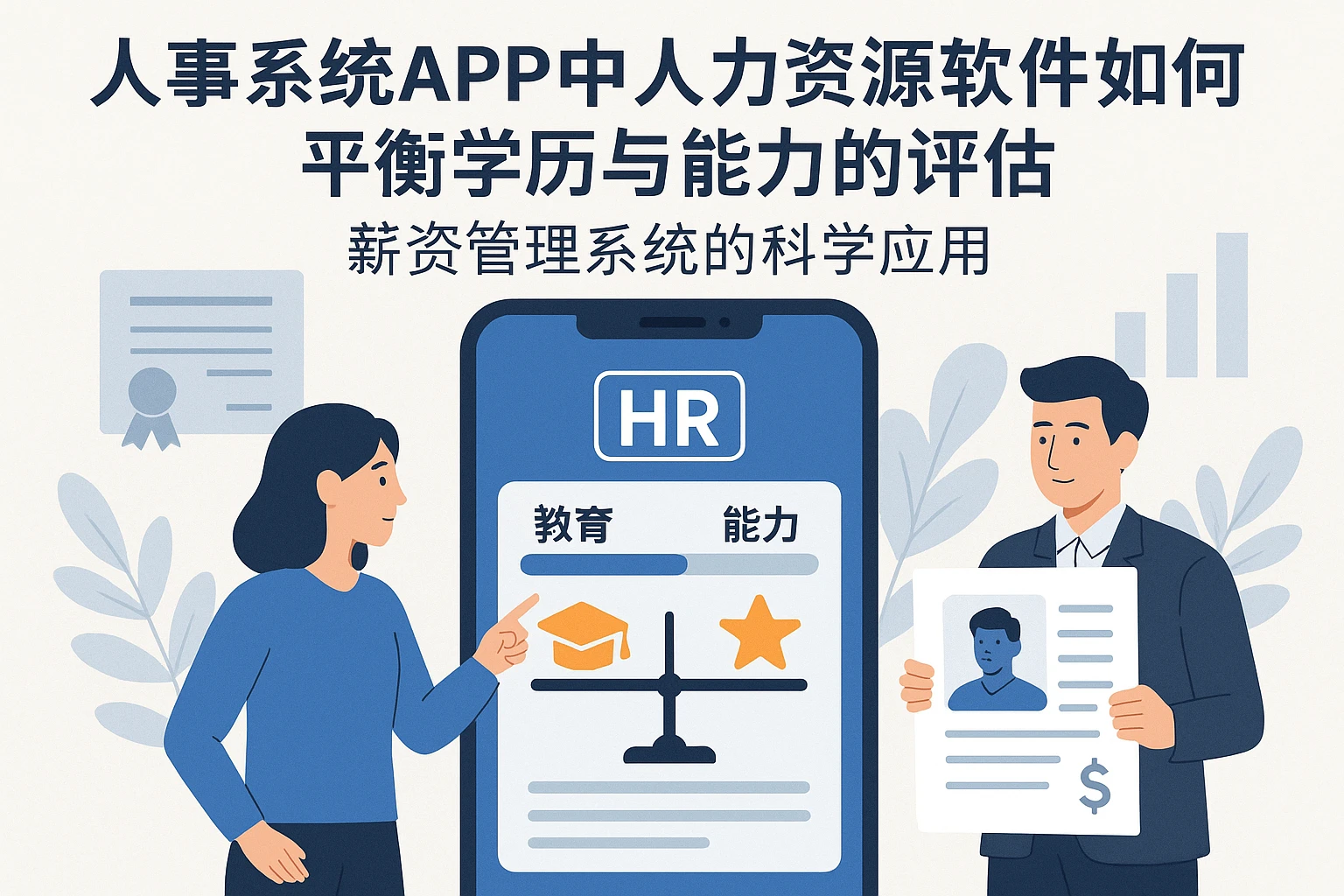 人事系统APP中人力资源软件如何平衡学历与能力的评估 - 薪资管理系统的科学应用