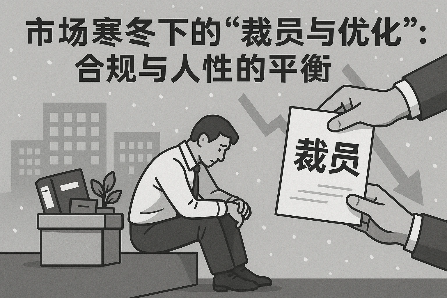 2. 市场寒冬下的“裁员与优化”:合规与人性的平衡