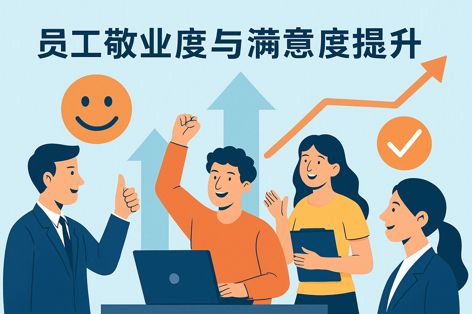 员工敬业度与满意度提升