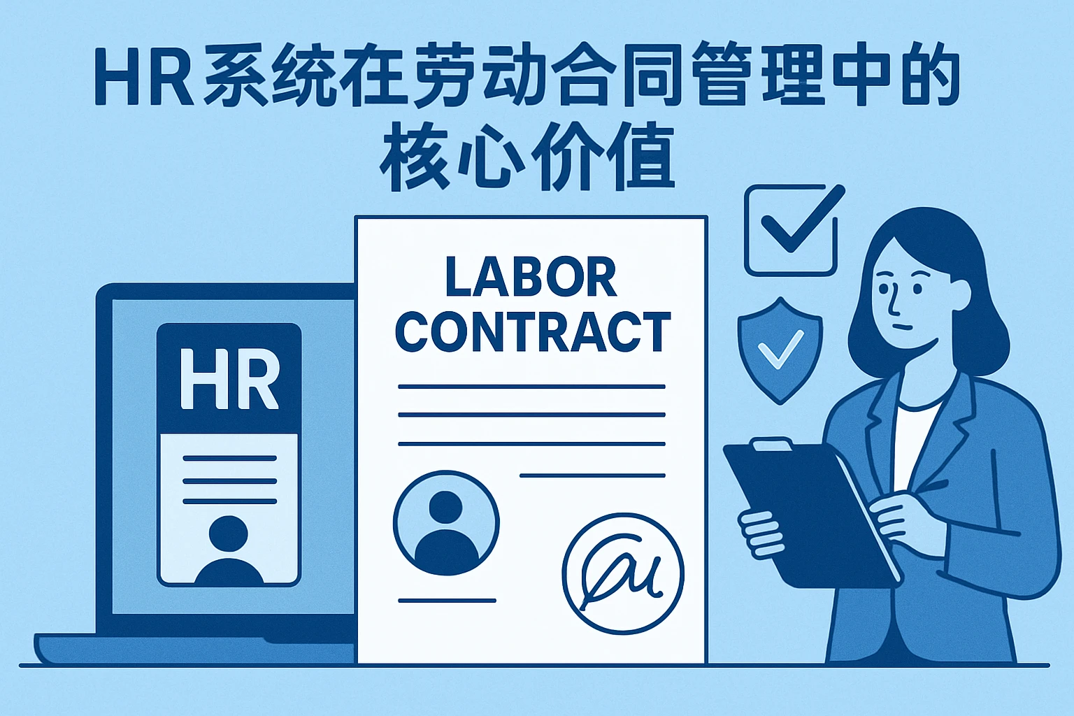 HR系统在劳动合同管理中的核心价值