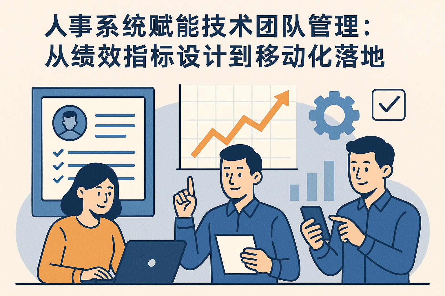 人事系统赋能技术团队管理:从绩效指标设计到移动化落地