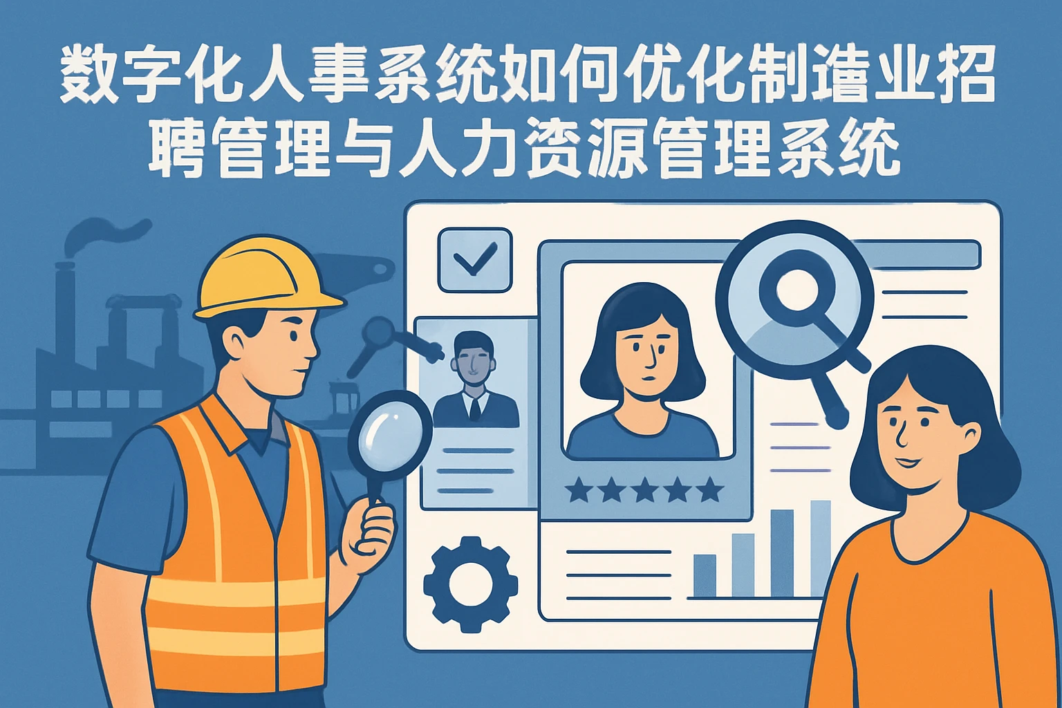 数字化人事系统如何优化制造业招聘管理与人力资源管理系统