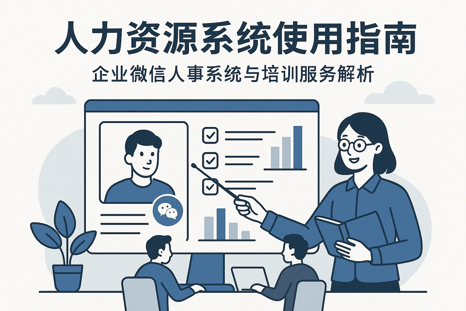 人力资源系统使用指南:企业微信人事系统与培训服务解析