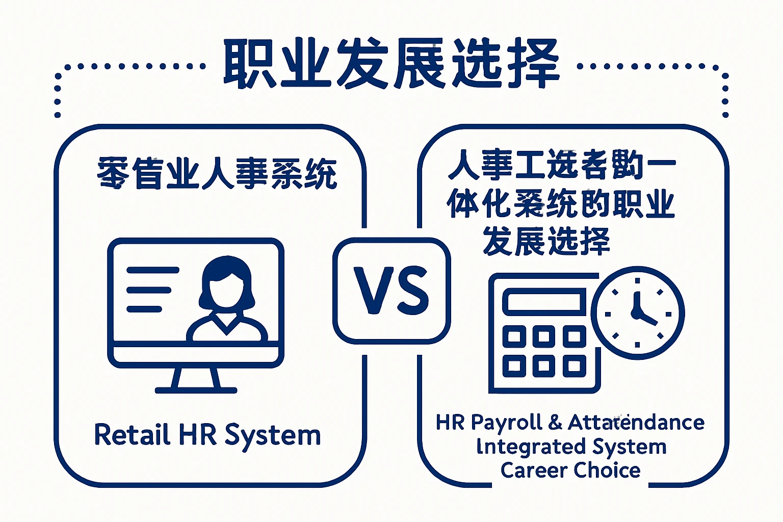零售业人事系统与人事工资考勤一体化系统的职业发展选择