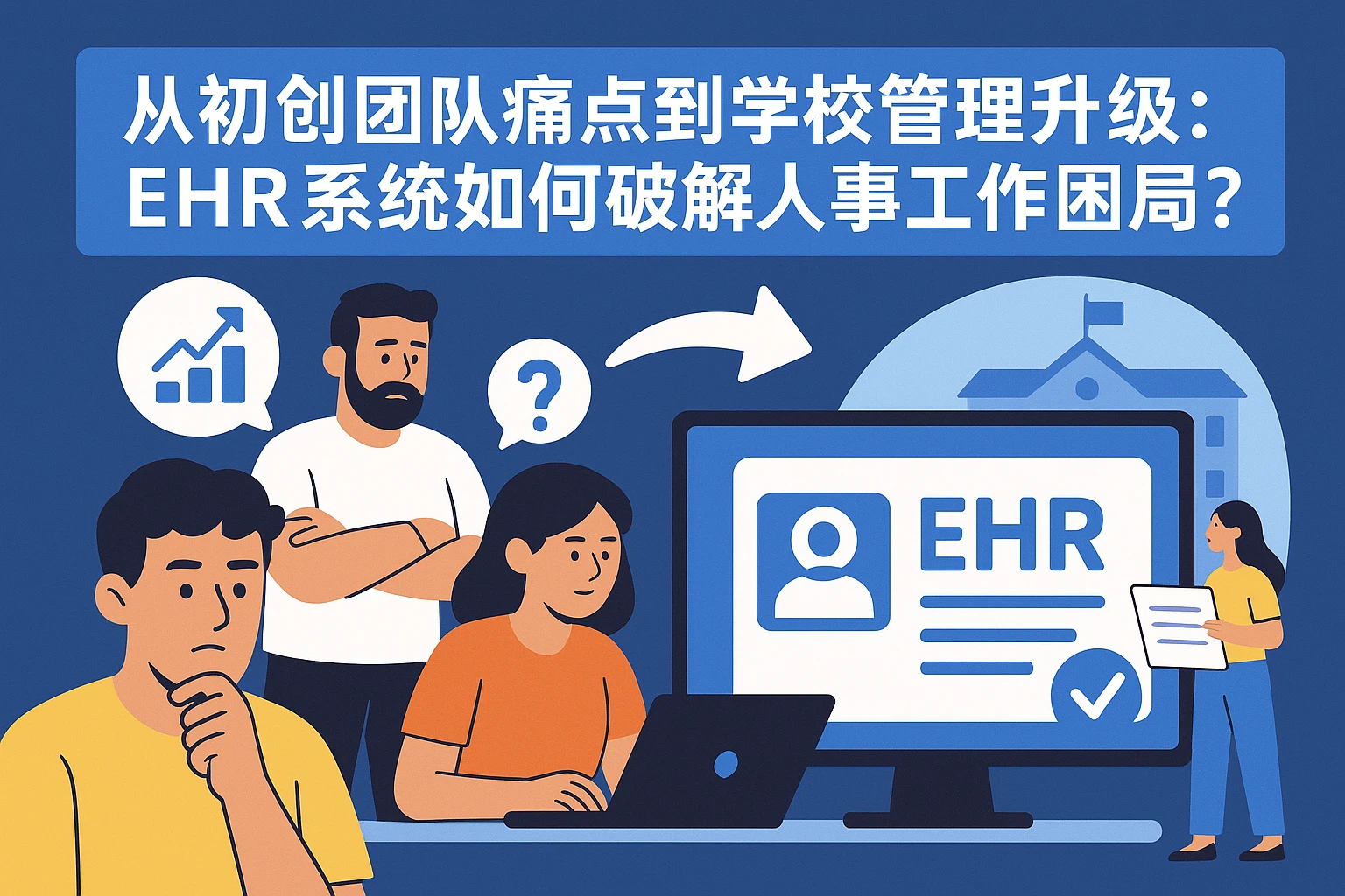从初创团队痛点到学校管理升级:EHR系统如何破解人事工作困局?