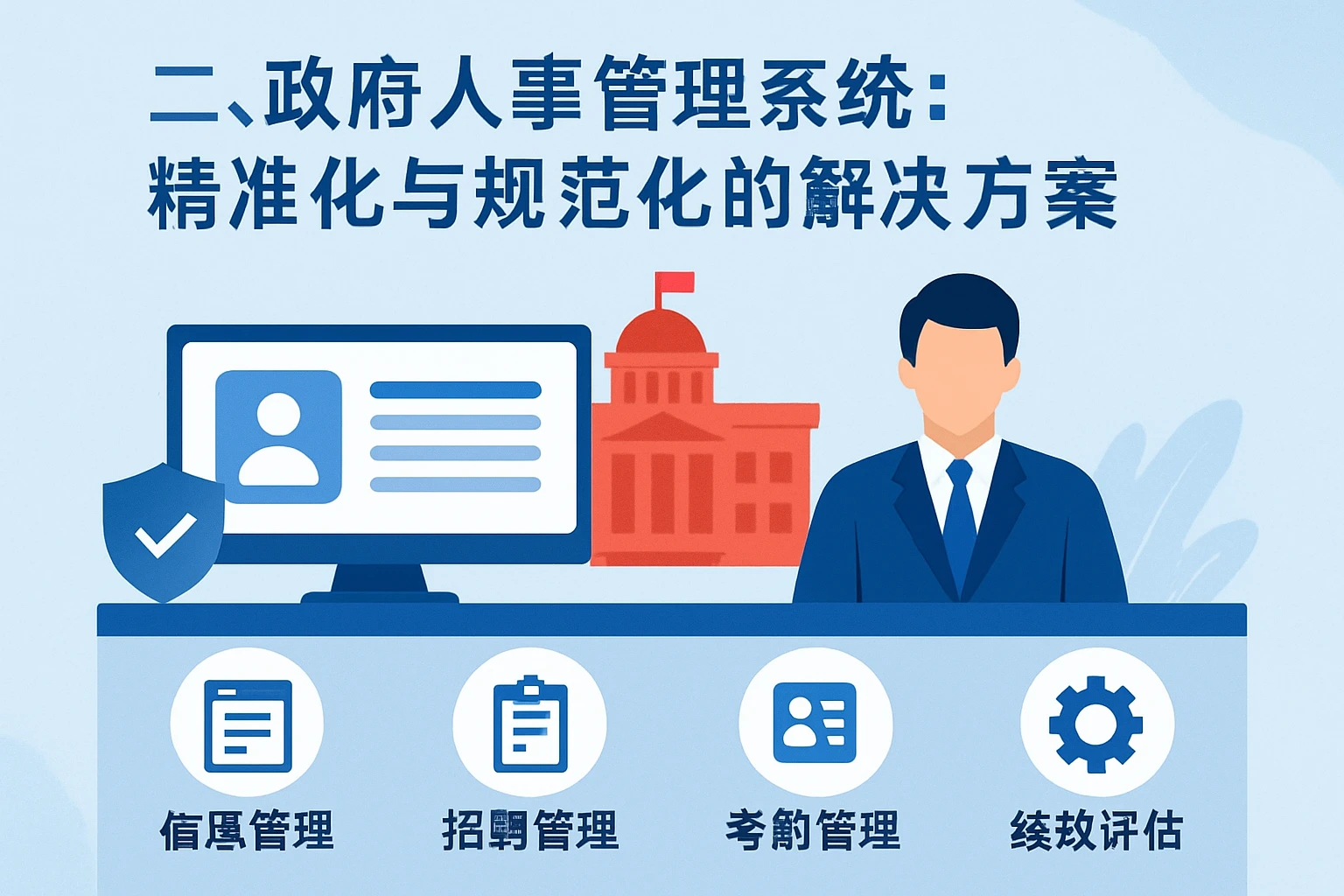 二、政府人事管理系统:精准化与规范化的解决方案