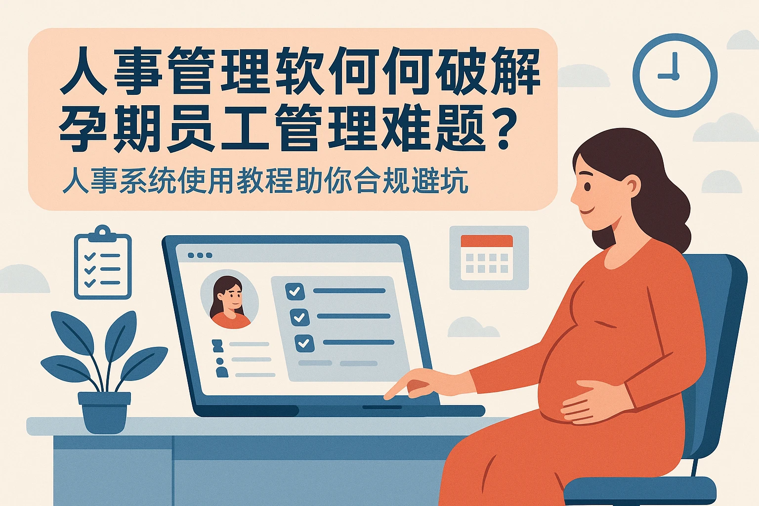 人事管理软件如何破解孕期员工管理难题？人事系统使用教程帮你合规避坑