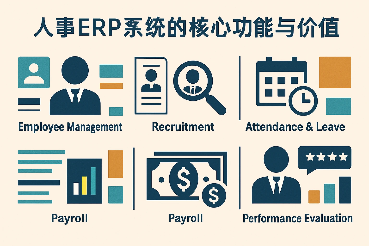 人事ERP系统的核心功能与价值