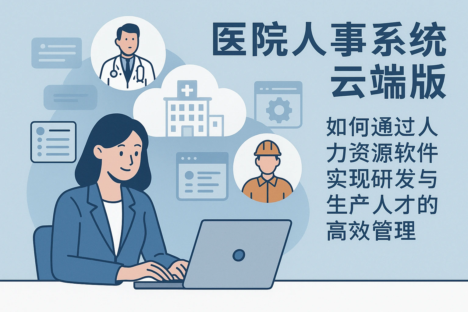 医院人事系统云端版：如何通过人力资源软件实现研发与生产人才的高效管理
