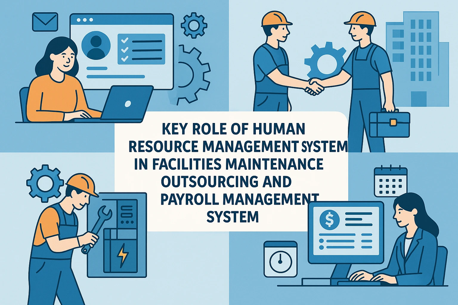 政府人事管理系统在企业设备维护外包中的关键作用与工资管理系统应用