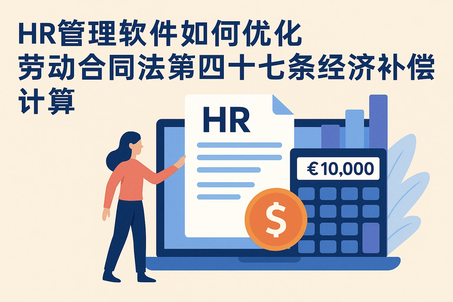 HR管理软件如何优化劳动合同法第四十七条经济补偿计算