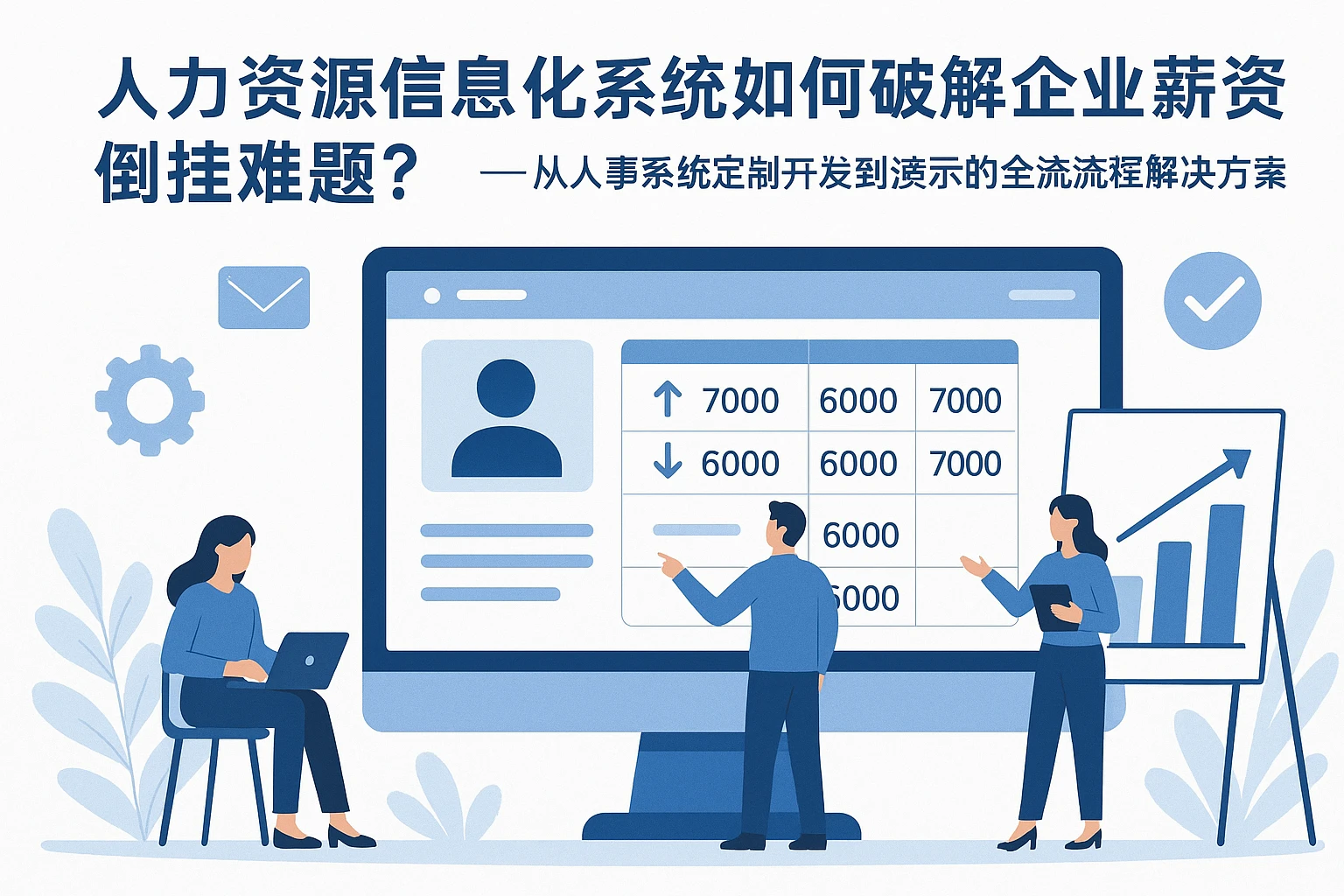 人力资源信息化系统如何破解企业薪资倒挂难题?——从人事系统定制开发到演示的全流程解决方案