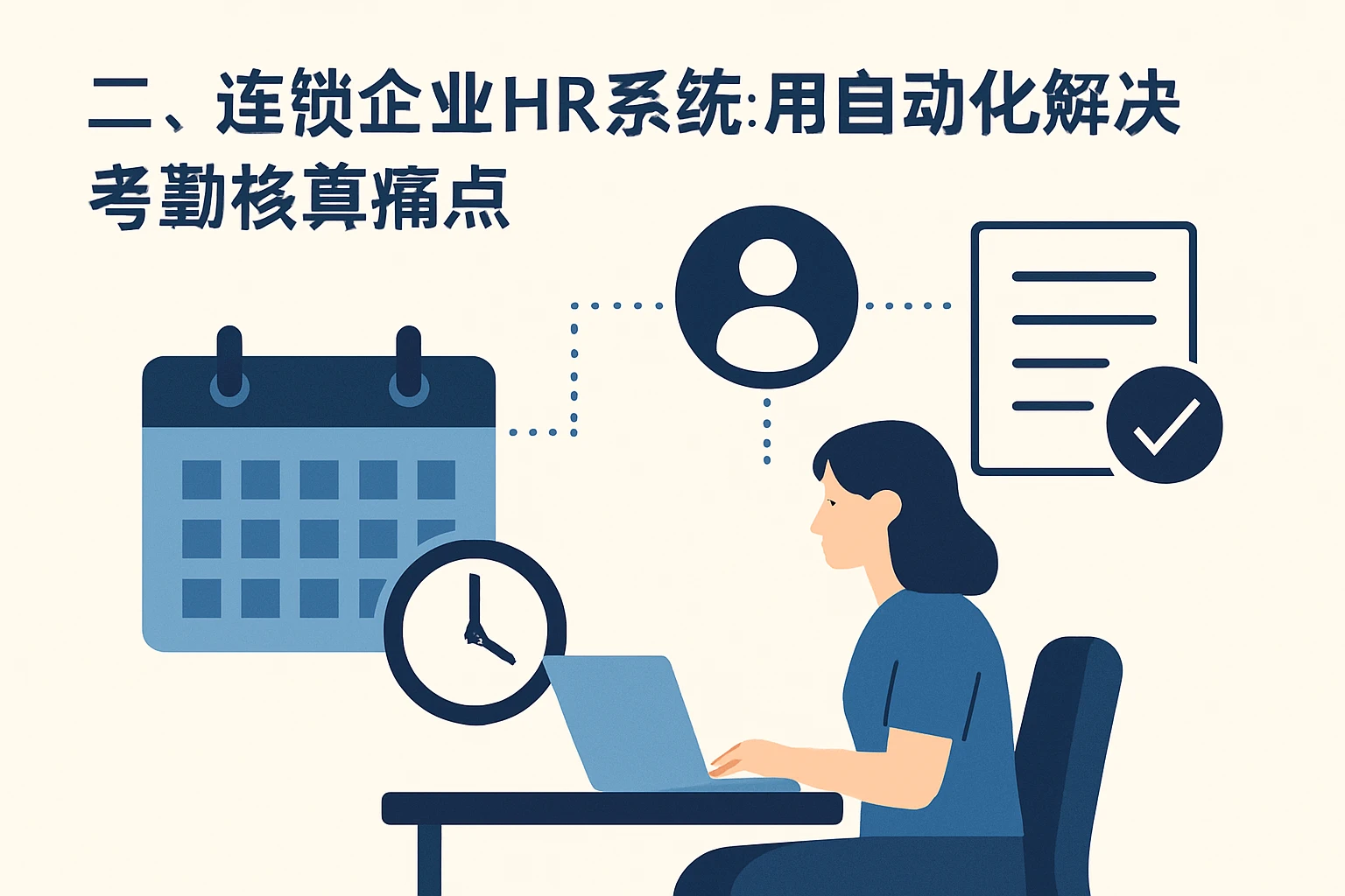 二、连锁企业HR系统：用自动化解决考勤核算痛点