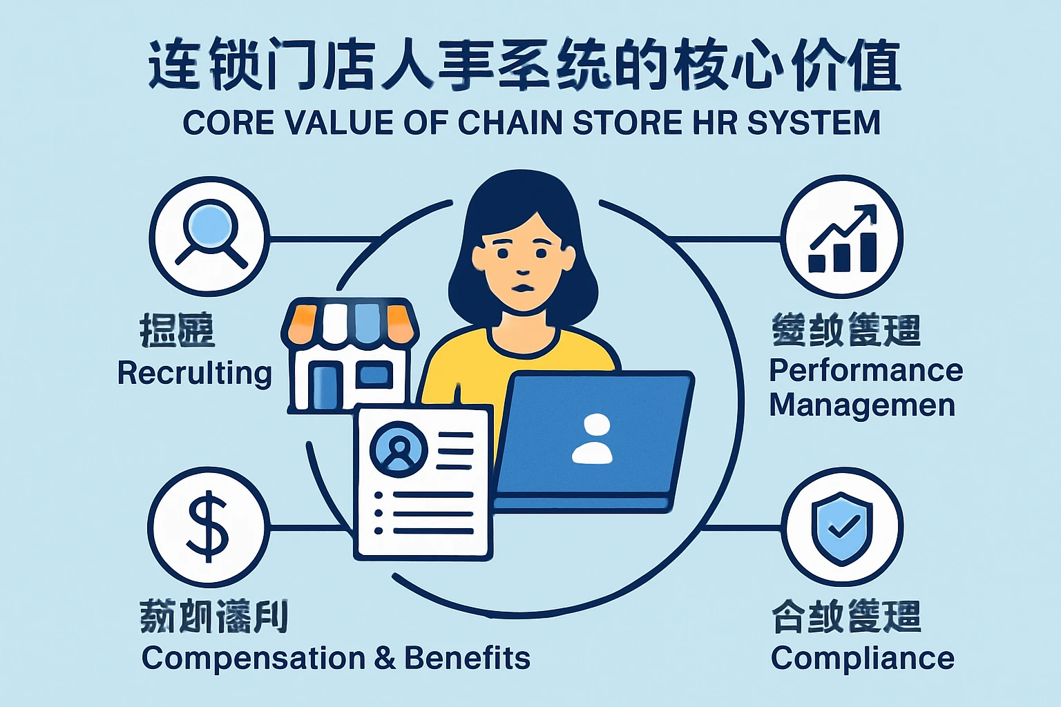 连锁门店人事系统的核心价值