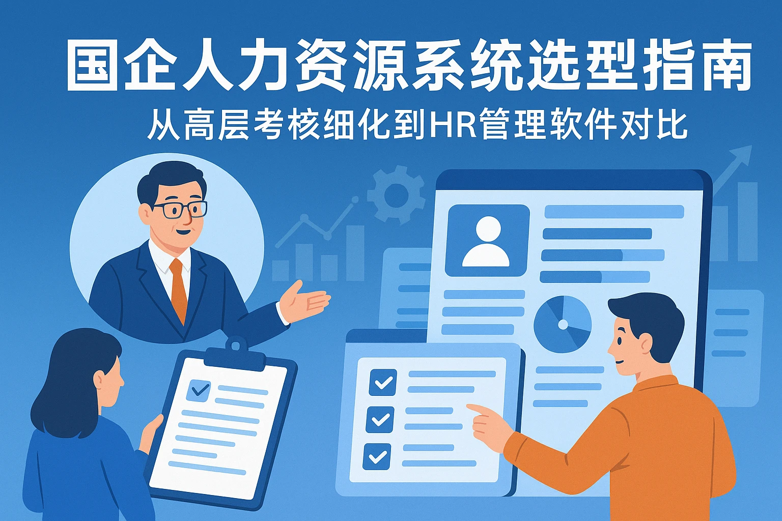 国企人力资源系统选型指南：从高层考核细化到HR管理软件对比
