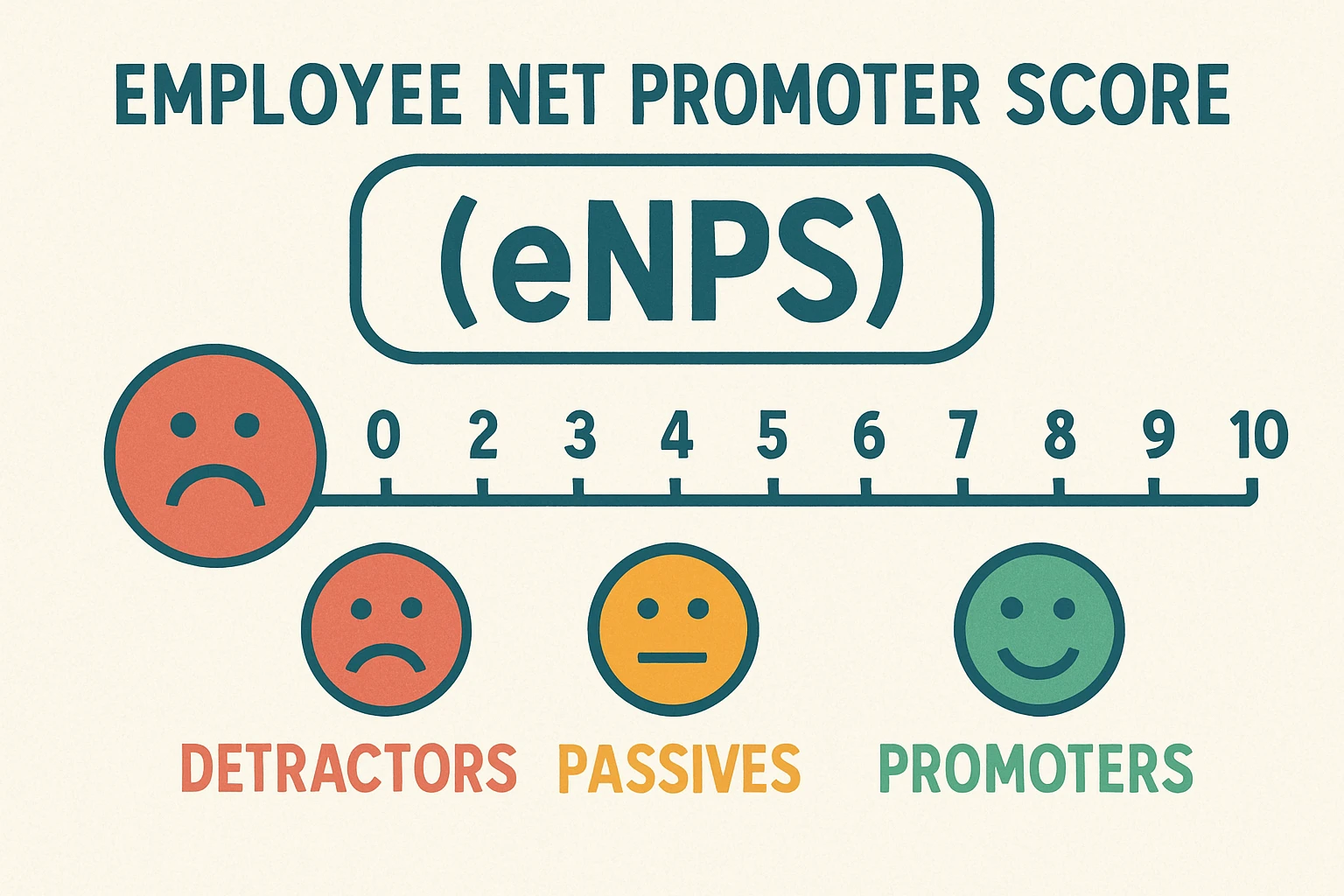 员工净推荐值(eNPS)