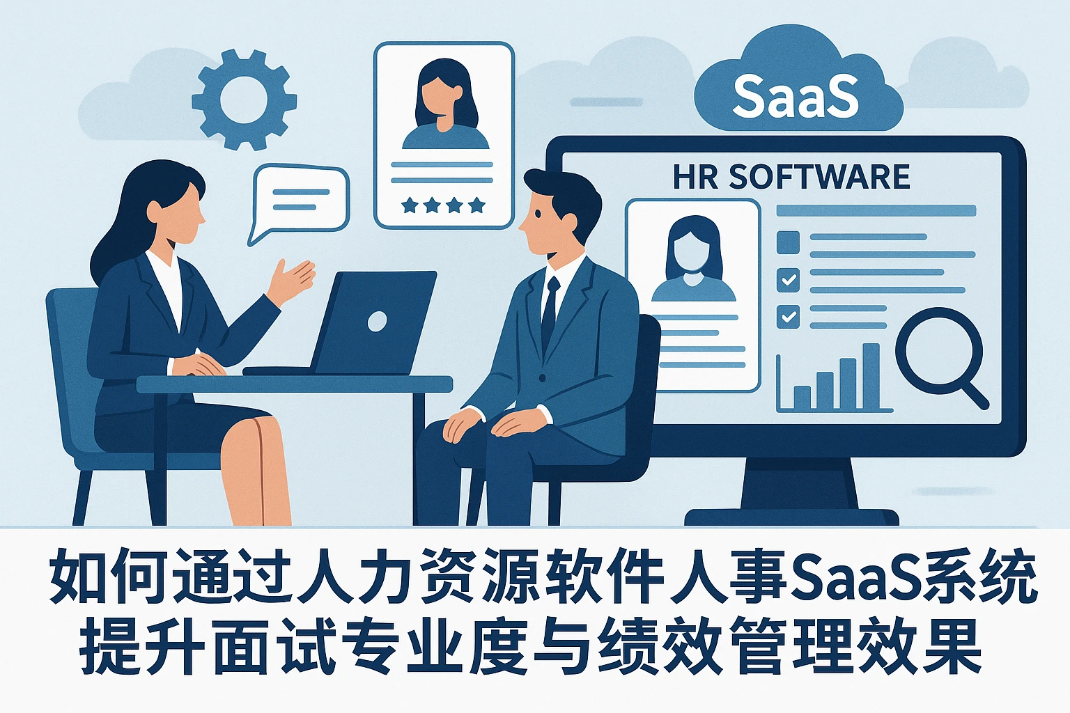 如何通过人力资源软件和人事SaaS系统提升面试专业度与绩效管理效果