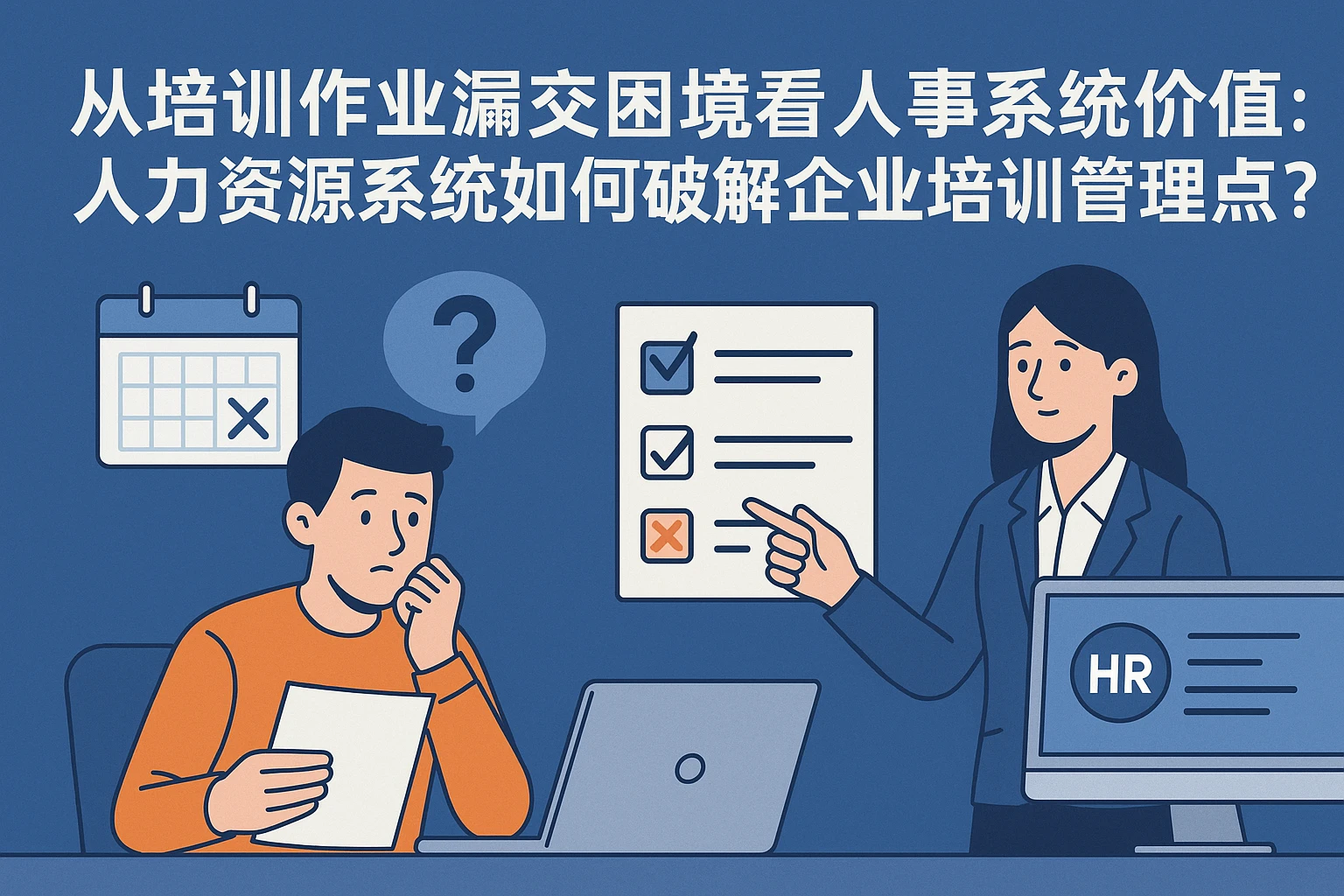 从培训作业漏交困境看人事系统价值:人力资源系统如何破解企业培训管理痛点?
