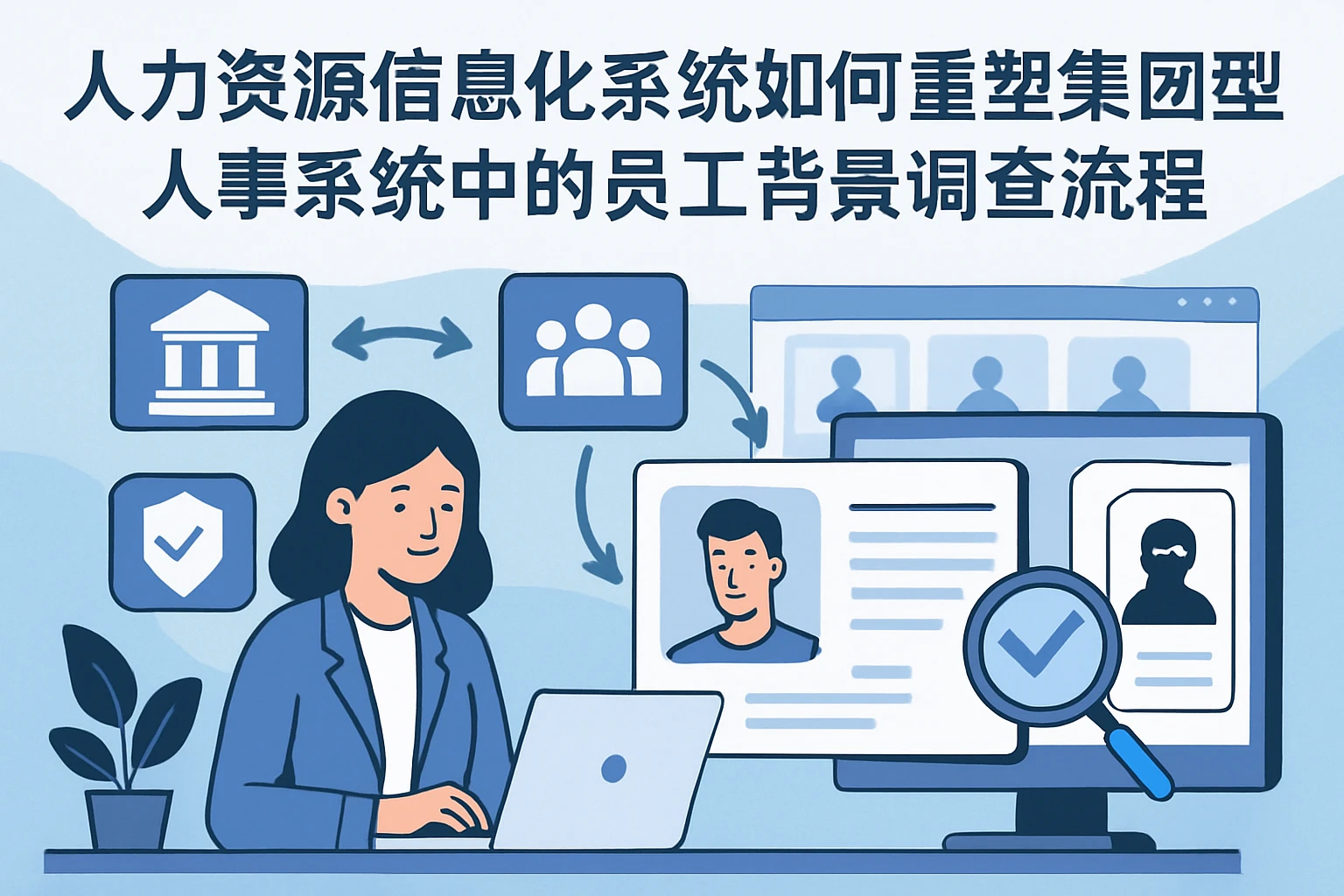 人力资源信息化系统如何重塑集团型人事系统中的员工背景调查流程