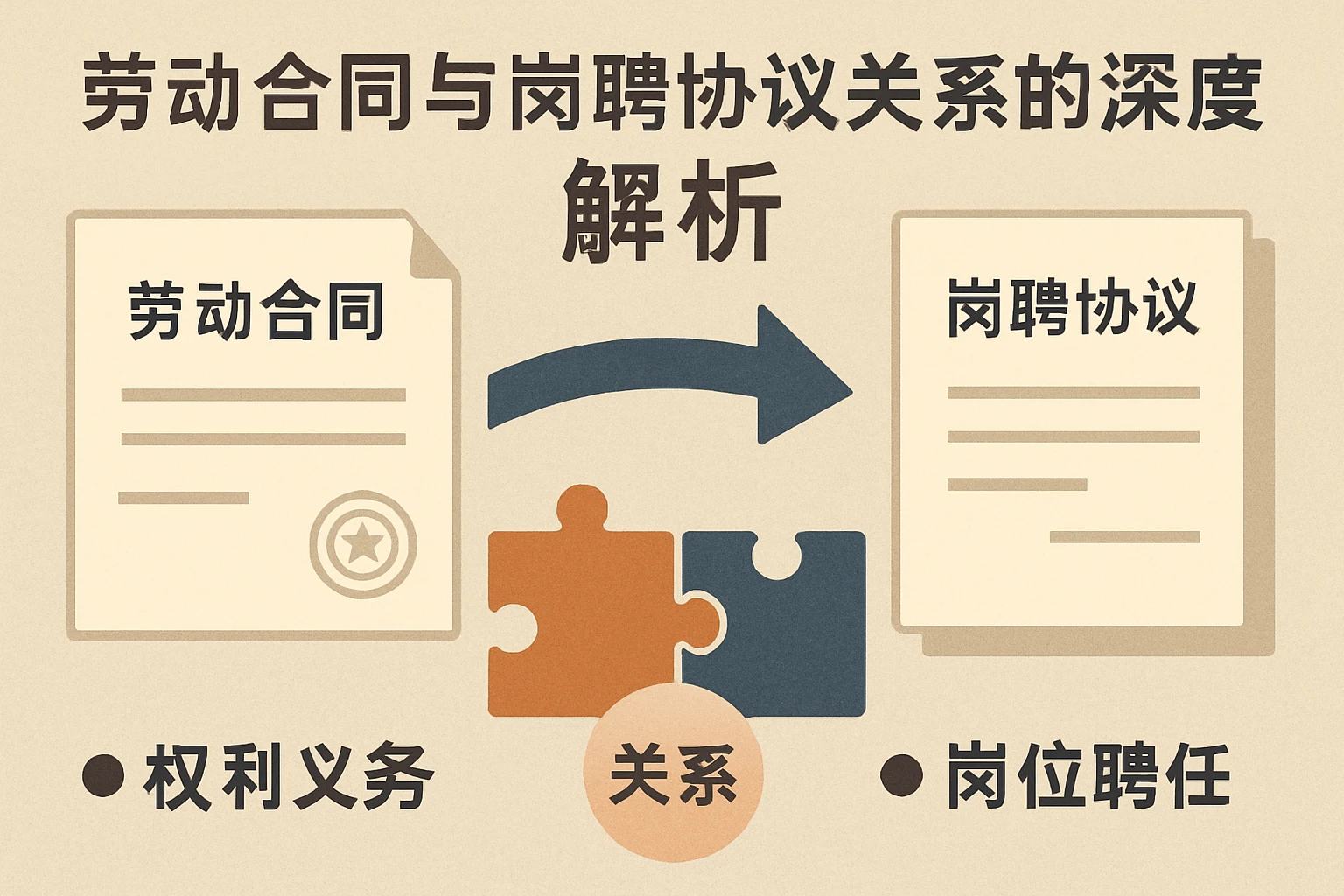 劳动合同与岗聘协议关系的深度解析