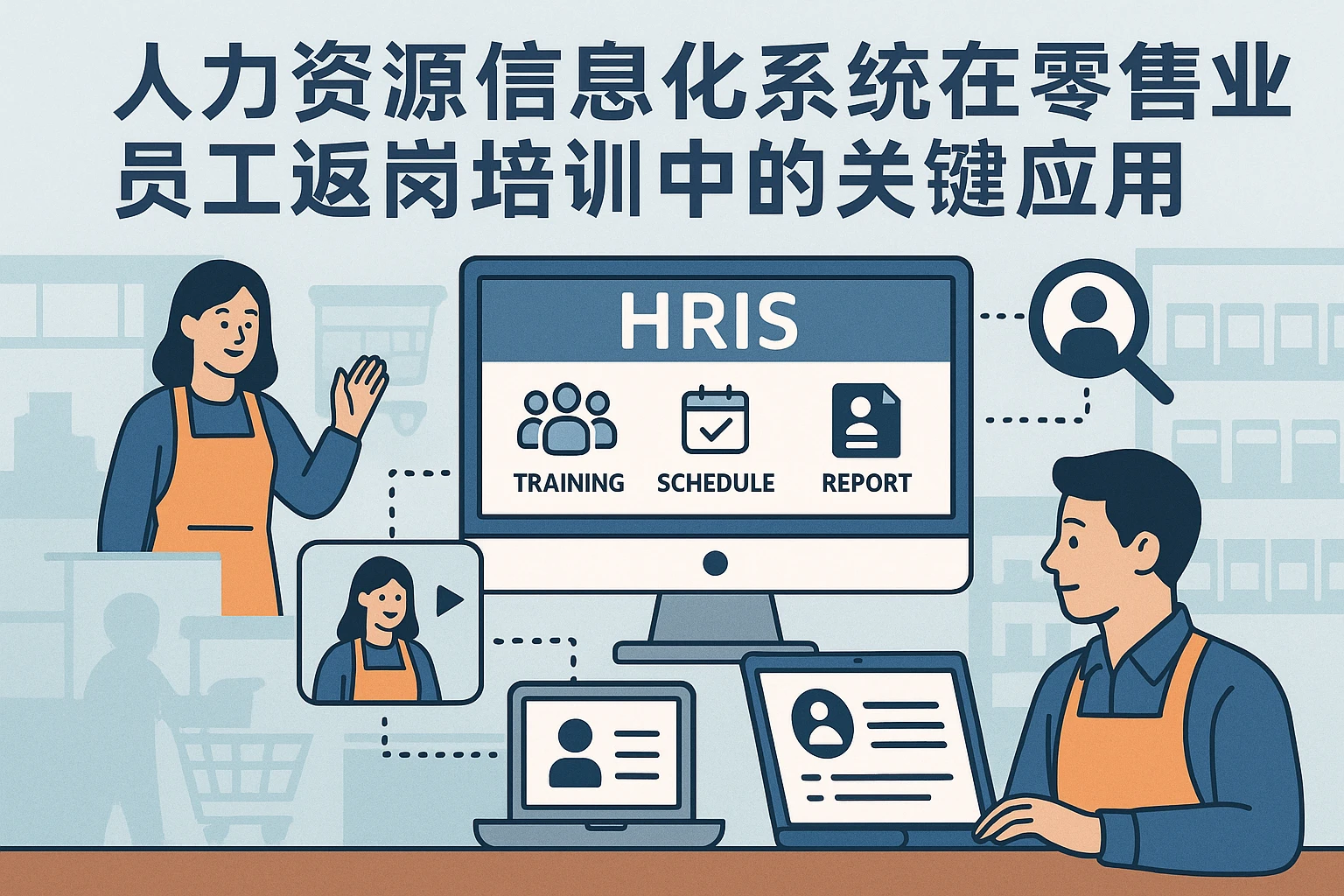 人力资源信息化系统在零售业员工返岗培训中的关键应用