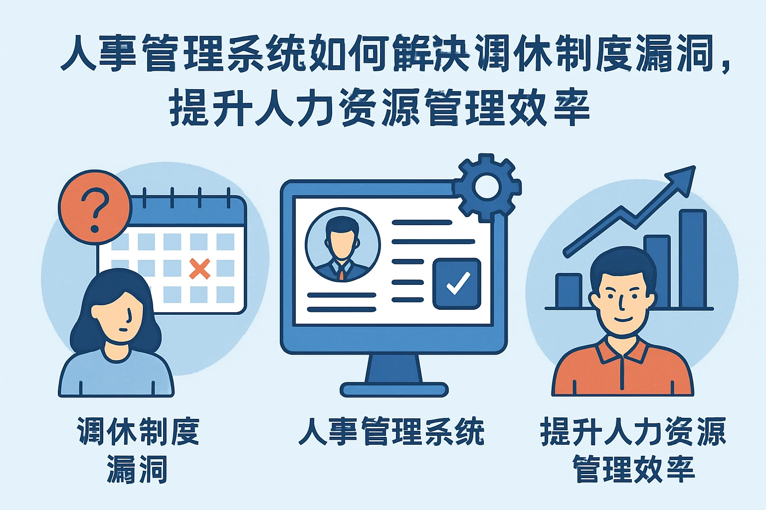 人事管理系统如何解决调休制度漏洞，提升人力资源管理效率