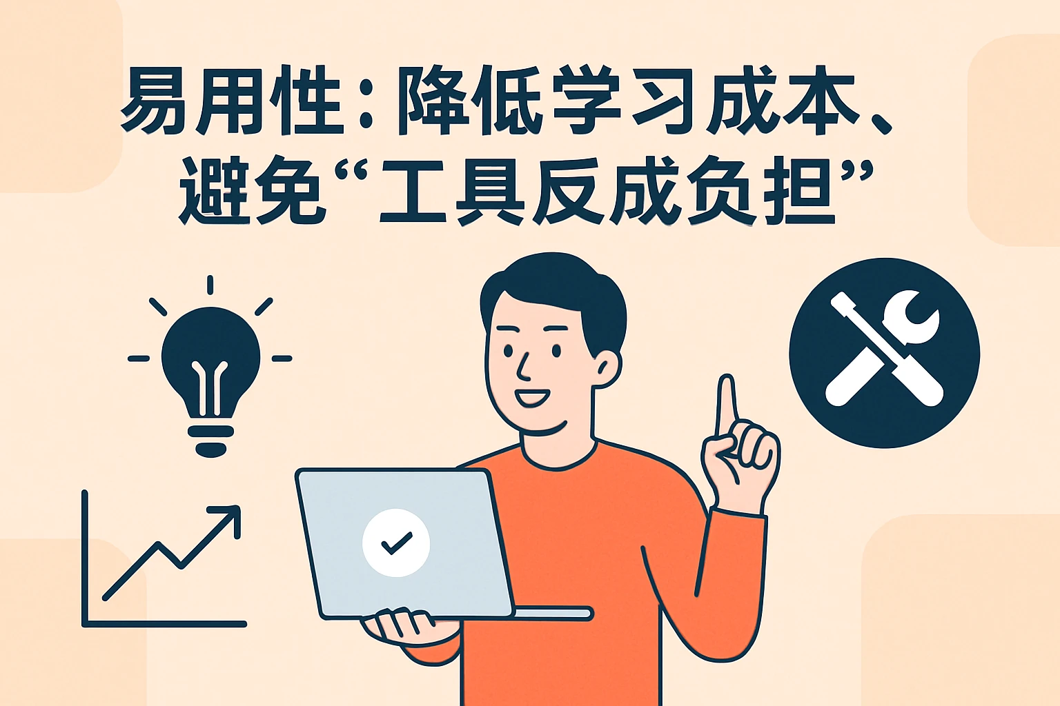 2. 易用性：降低学习成本，避免“工具反成负担”
