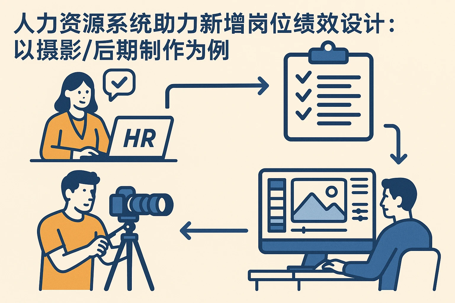 人力资源系统助力新增岗位绩效设计：以摄影/后期制作为例