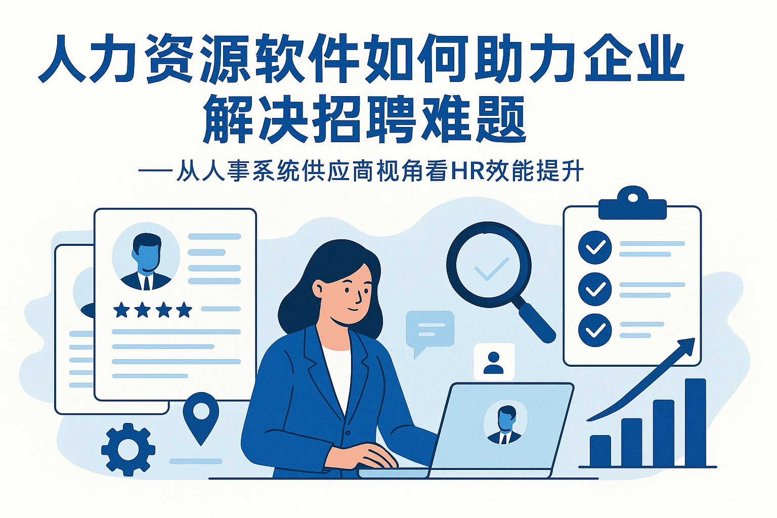 人力资源软件如何助力企业解决招聘难题 - 从人事系统供应商视角看HR效能提升