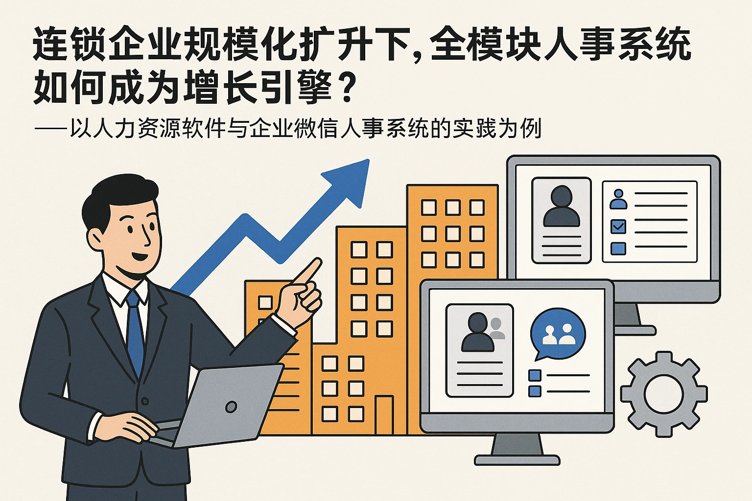 连锁企业规模化扩张下,全模块人事系统如何成为增长引擎?——以人力资源软件与企业微信人事系统的实践为例