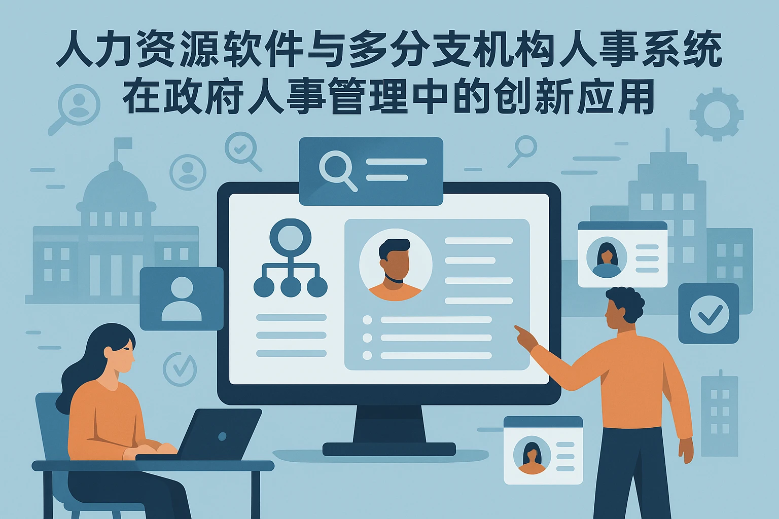 人力资源软件与多分支机构人事系统在政府人事管理中的创新应用