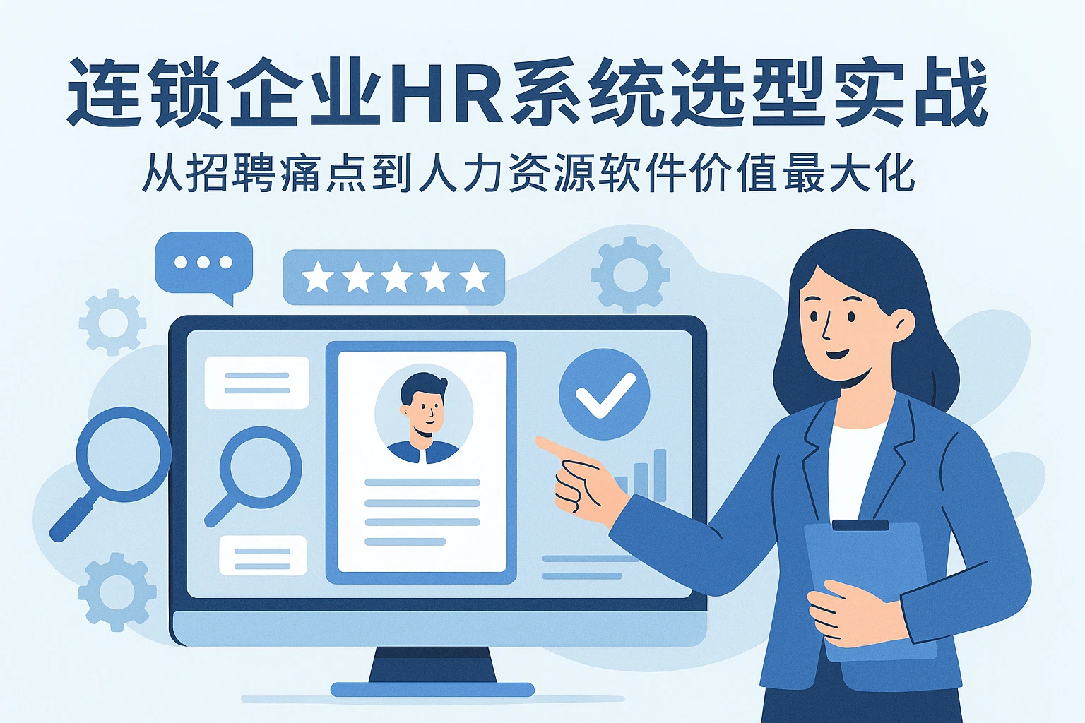 连锁企业HR系统选型实战:从招聘痛点到人力资源软件价值最大化