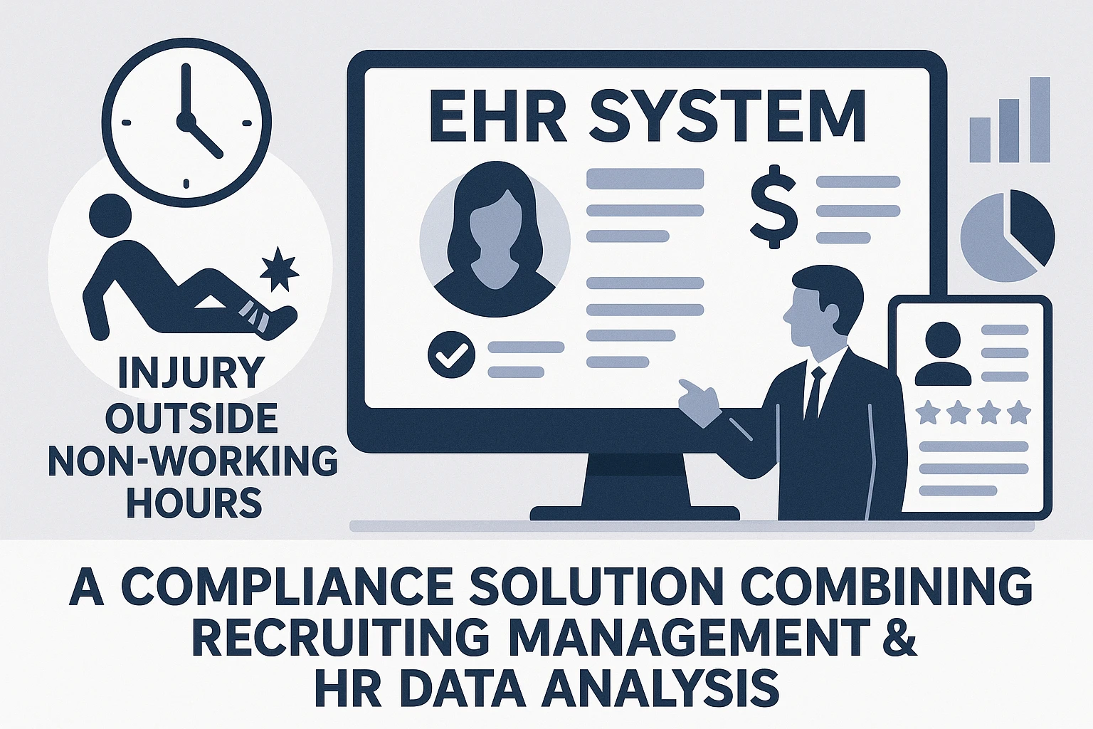 EHR系统助力企业应对非工作时间受伤员工薪资管理难题——结合招聘管理与人事数据分析的合规解决方案