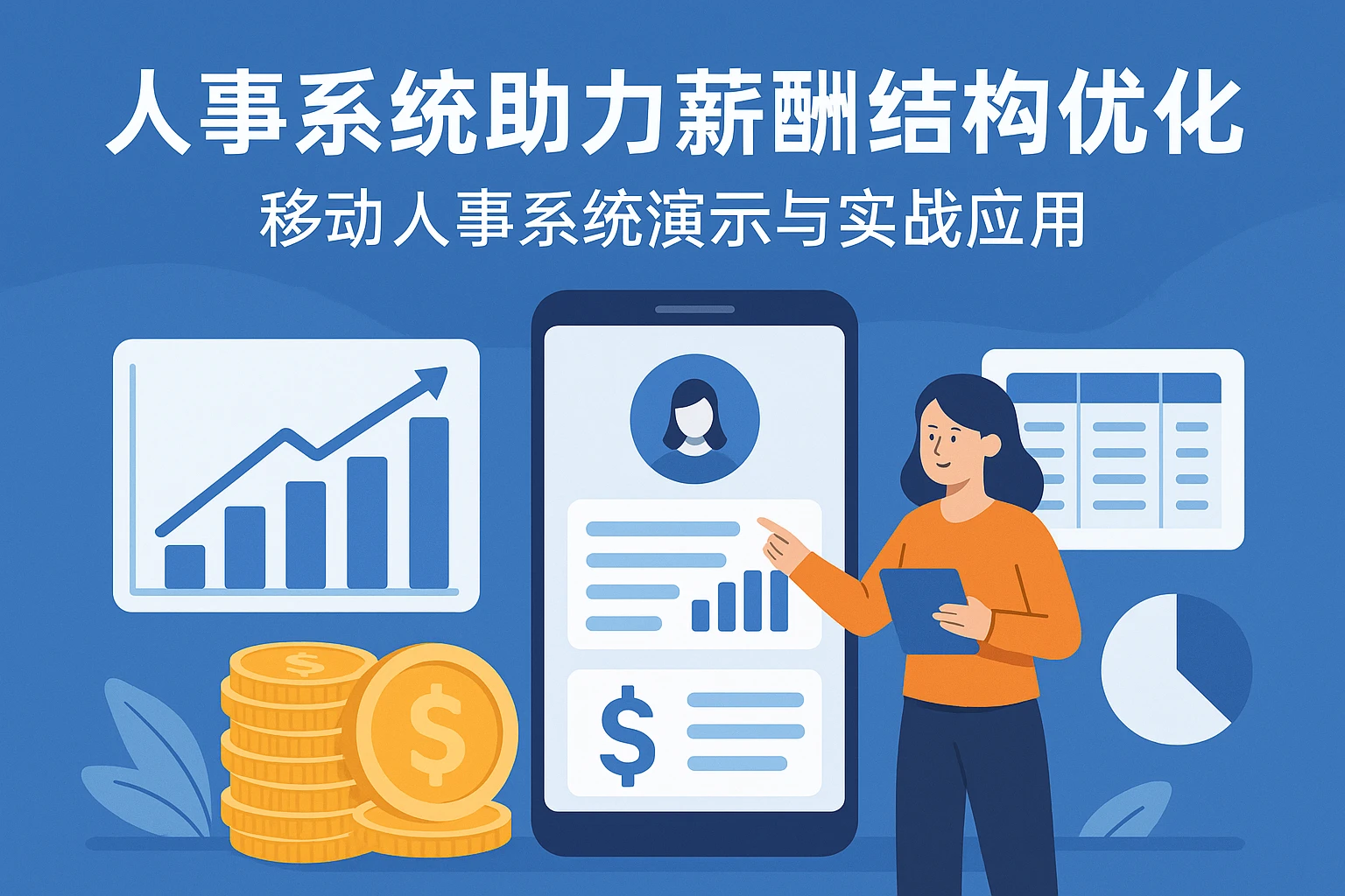 人事系统助力薪酬结构优化：移动人事系统演示与实战应用