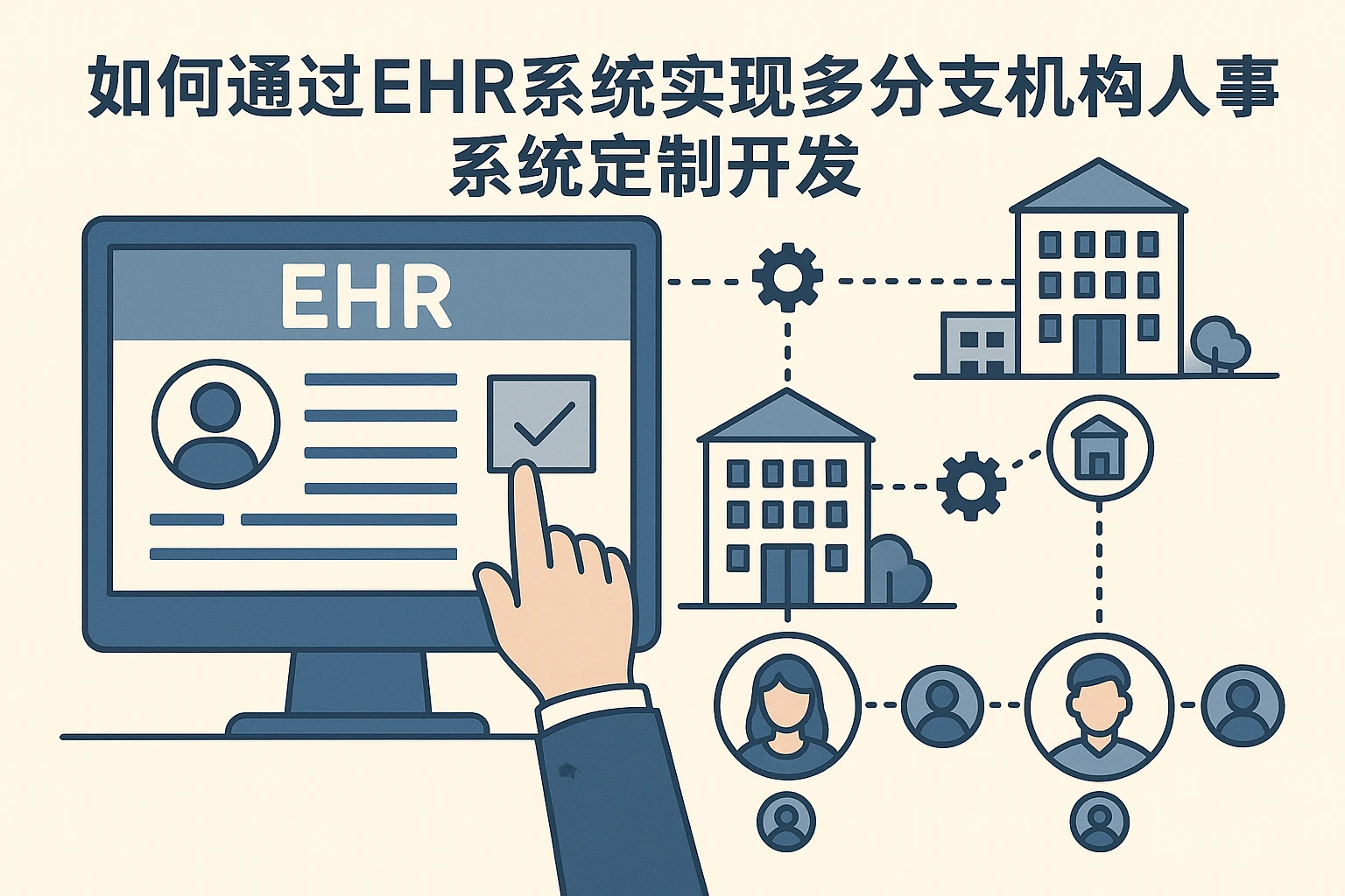 如何通过ehr系统实现多分支机构人事系统定制开发