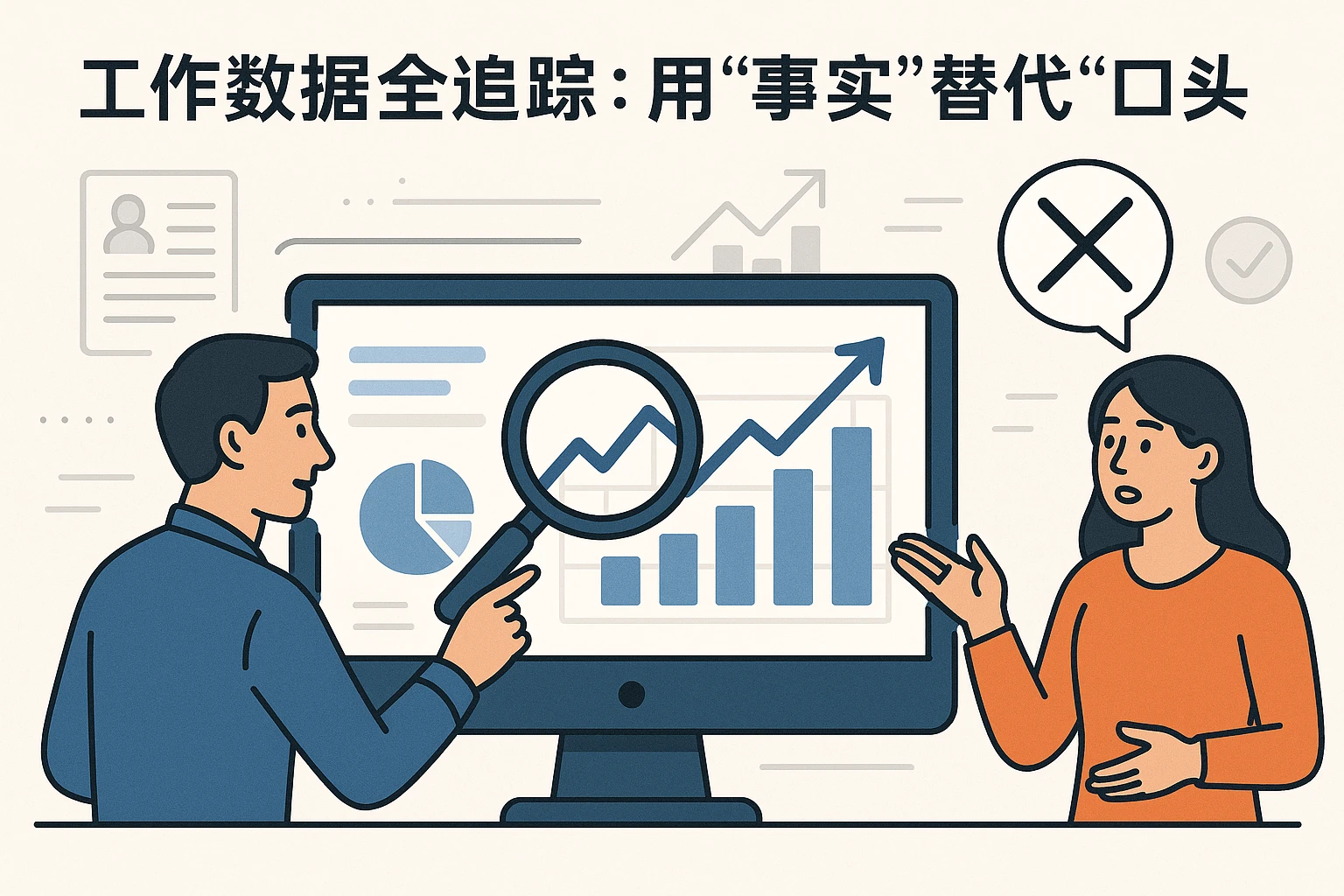 2. 工作数据全追踪：用“事实”替代“口头争议”