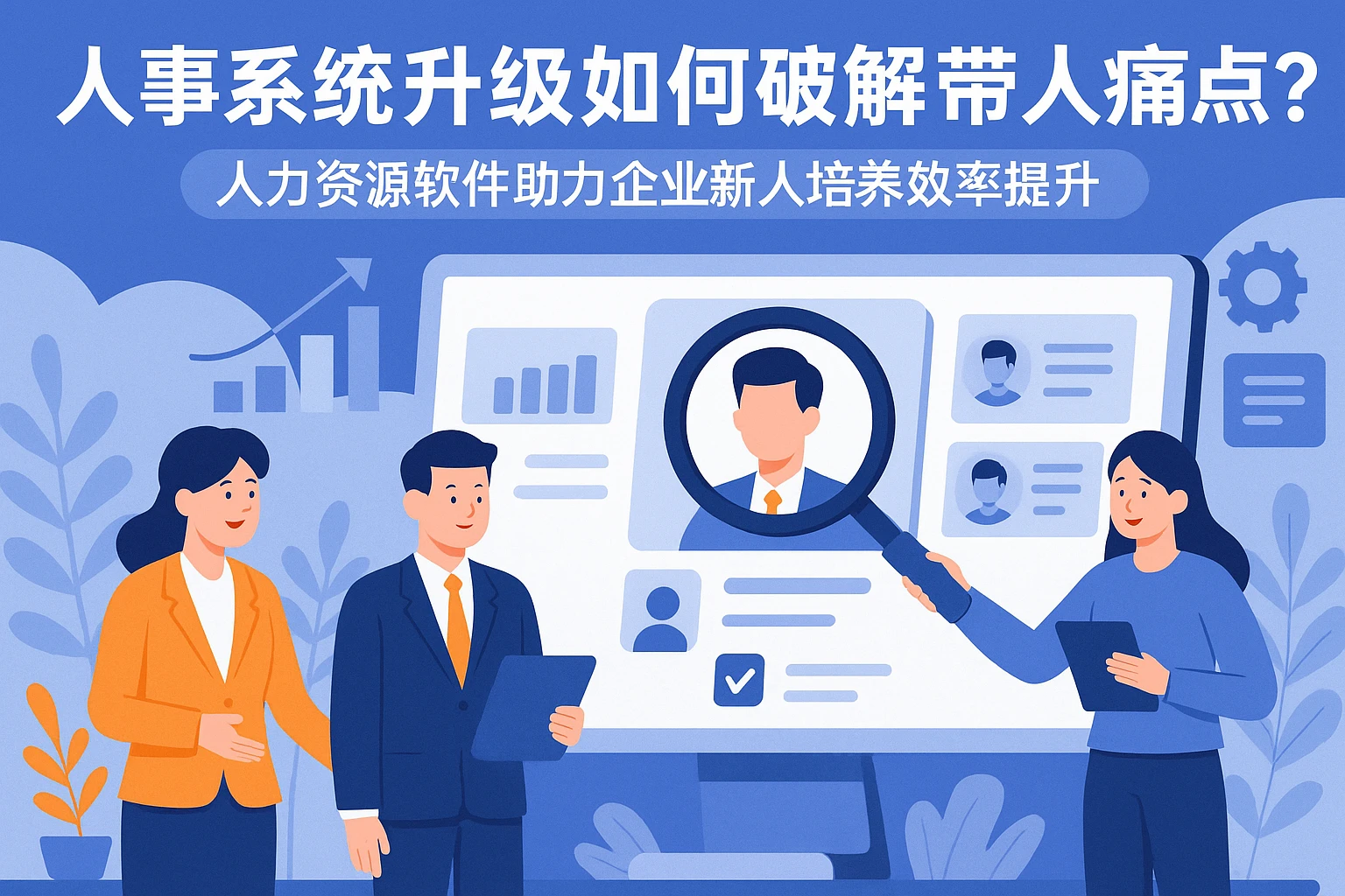 人事系统升级如何破解带新人痛点？人力资源软件助力企业新人培养效率提升