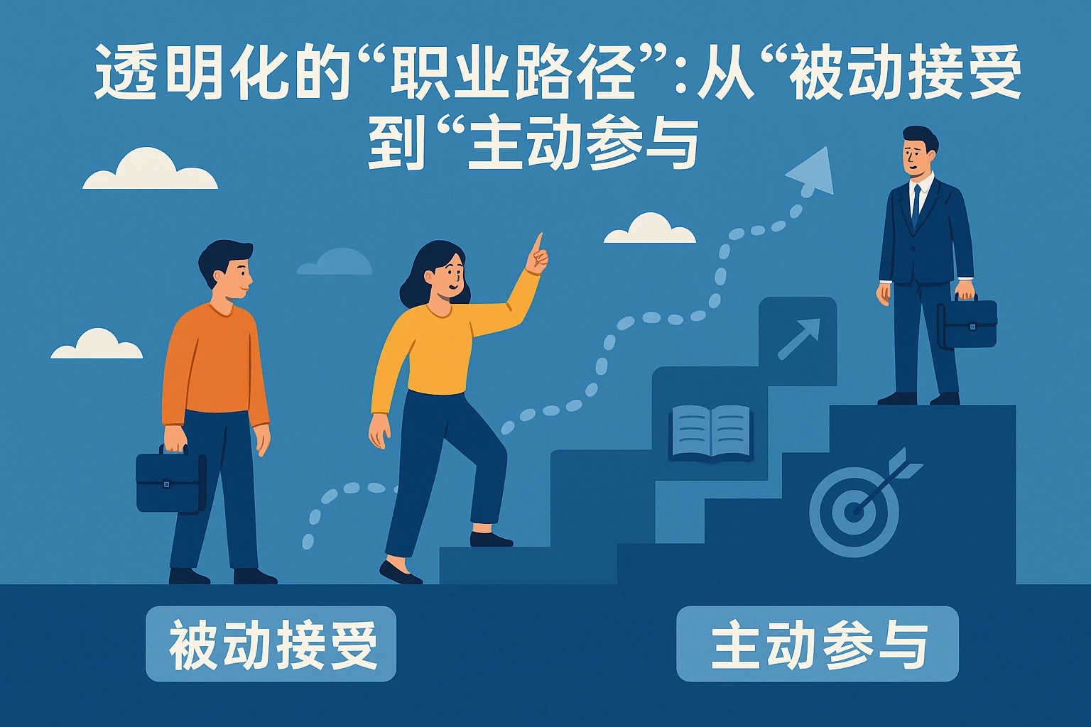 2. 透明化的“职业路径”:从“被动接受”到“主动参与”
