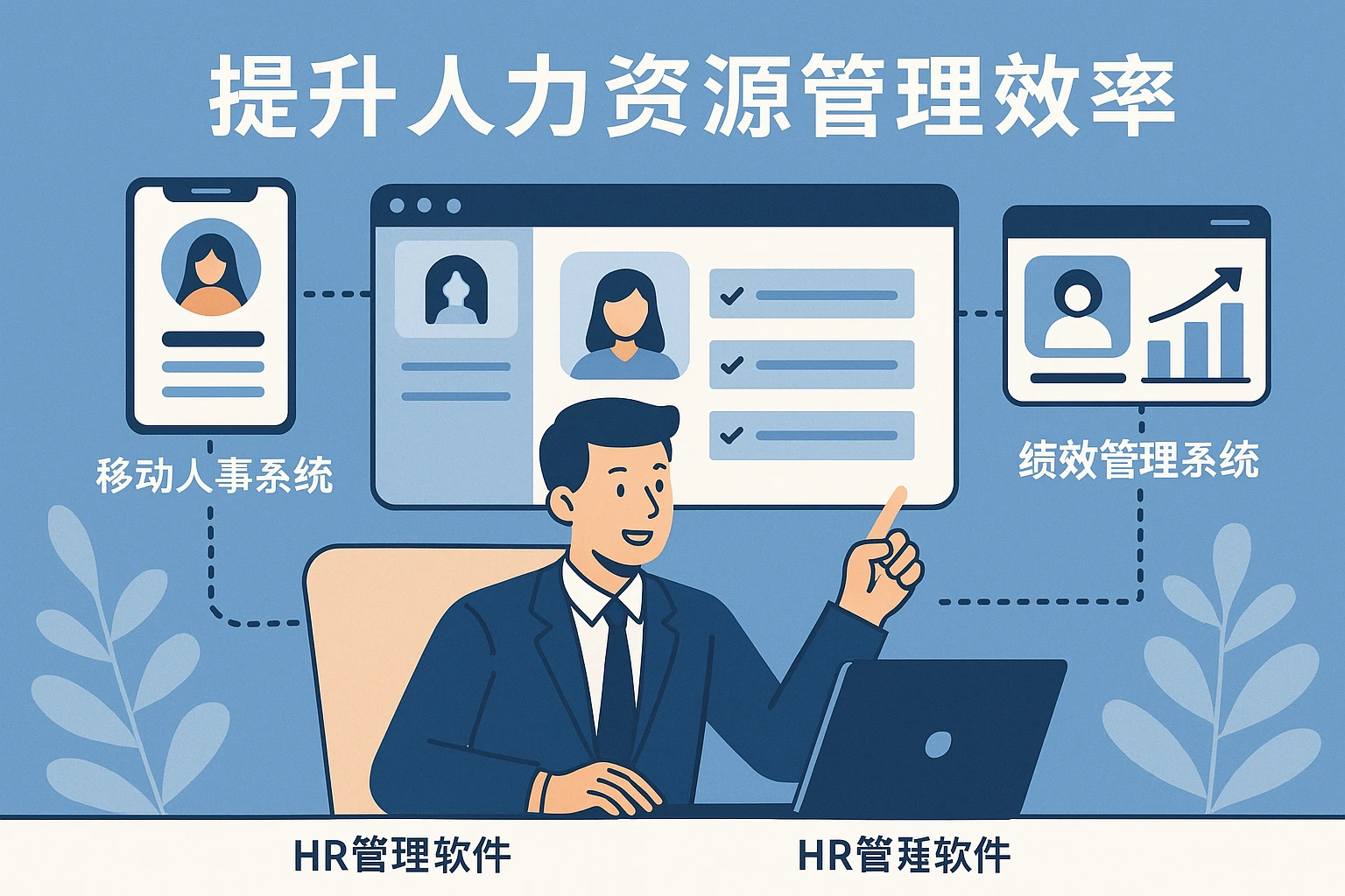 利用HR管理软件、移动人事系统和绩效管理系统提升人力资源管理效率