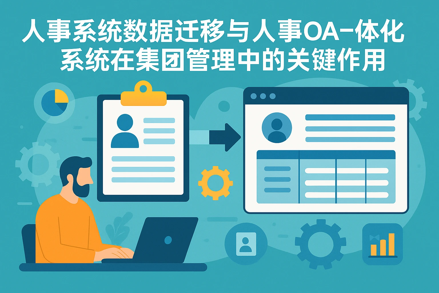 人事系统数据迁移与人事OA一体化系统在集团管理中的关键作用