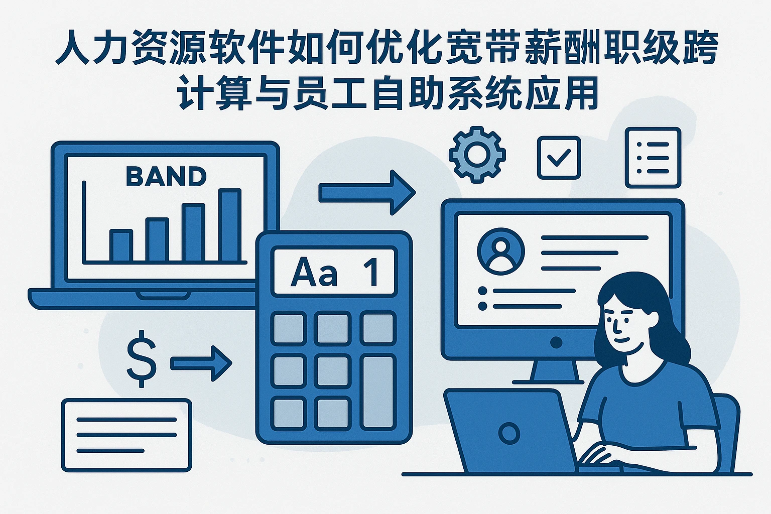 人力资源软件如何优化宽带薪酬职级跨度计算与员工自助系统应用