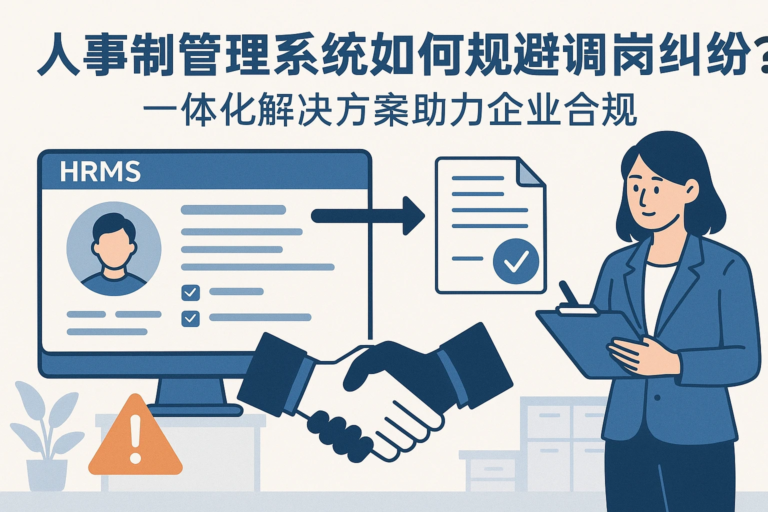 人事管理系统如何规避调岗纠纷?一体化解决方案助力企业合规