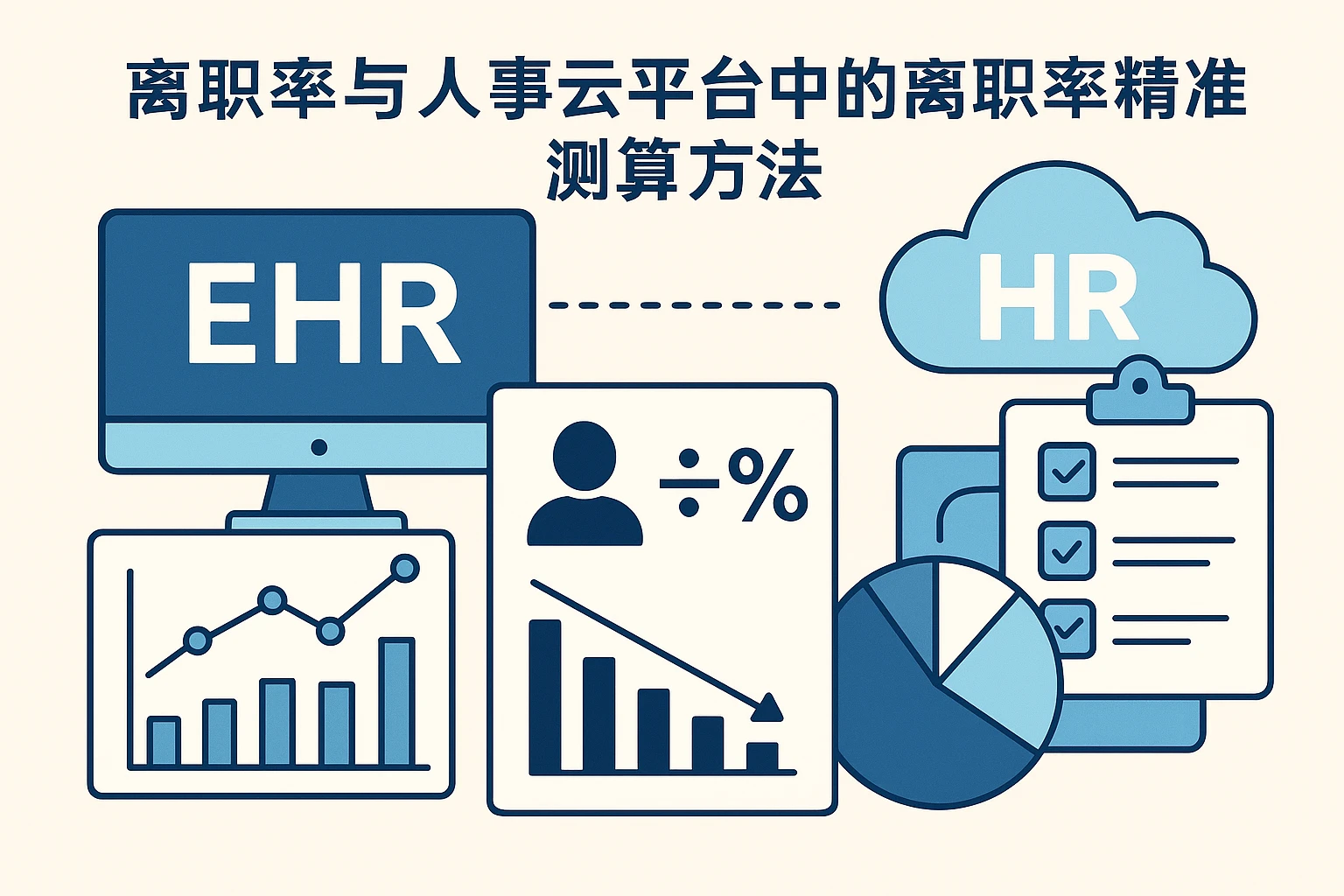 EHR系统与人事云平台中的离职率精准测算方法